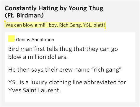 ysl meaning rich gang|ysl gang stand for.